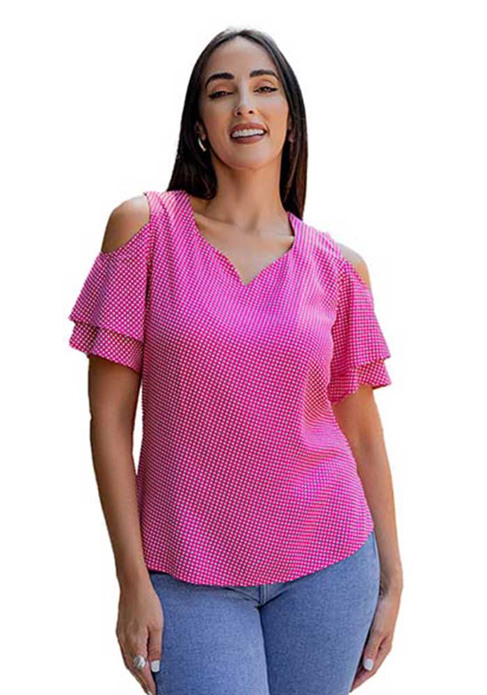 Blusa Rita – Manga Corta