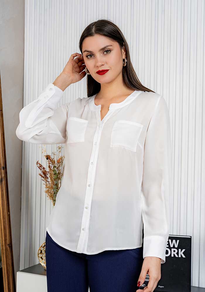 Blusa Belen Perla Gasa