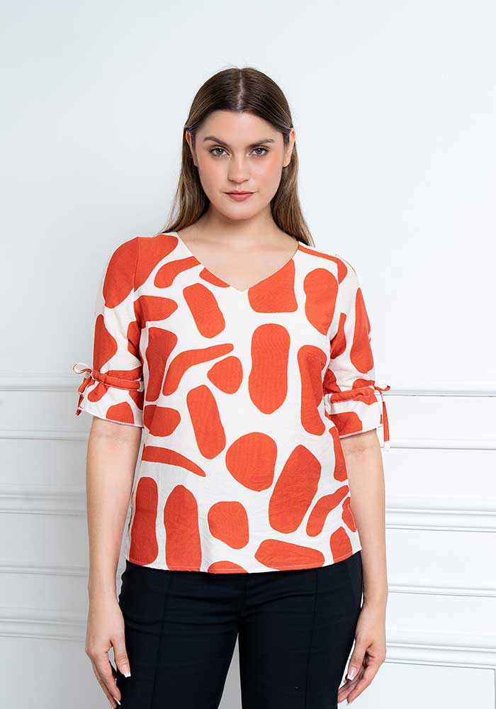 Blusa Ada – Lacre