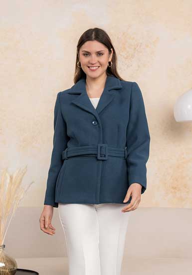Abrigo Dora Verde esmeralda